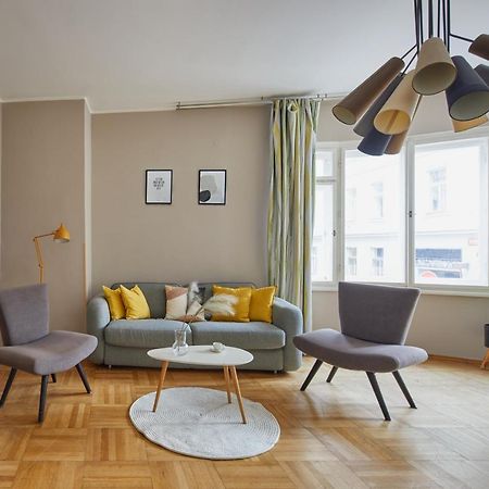 Prague Days - Modern Apt W Retro Elements - New Town Luaran gambar